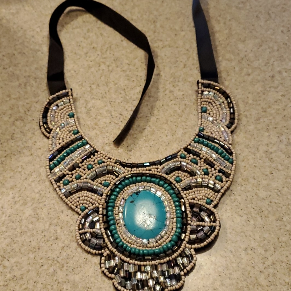 Large statement piece necklace